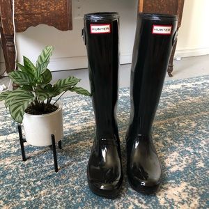 Hunter Original Tall Gloss Rain Boots